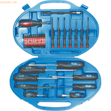 4003315699958 - Werkstatt Schraubendreher-Set 42teilig Schlitz Kreuzschlitz Phillips Kreuzschlitz Pozidriv Innen-Sechskant T-Profil 4003315699958 - Werkstatt Schraubendreher-Set 42teilig Schlitz Kreuzschlitz Phillips Kreuzschlitz Pozidriv Innen-Sechskant T-Profil
