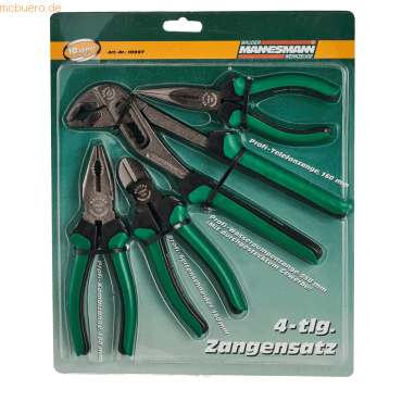 4003315708360 - BRÜDER MANNESMANN Zangensatz M10997 4tlg 4003315708360 Brüder Mannesmann Werkzeuge GmbH 4003315708360 - BRÜDER MANNESMANN Zangensatz M10997 4tlg 4003315708360 Brüder Mannesmann Werkzeuge GmbH