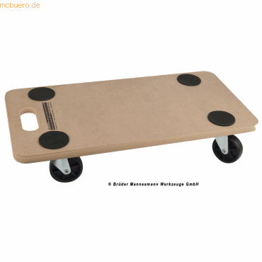4003315846628 - M00970 Mannesmann Möbel-Transportroller MDF Platte Traglast (max) 200 kg 600 mm x 310 mm x 110 mm 4003315846628 - M00970 Mannesmann Möbel-Transportroller MDF Platte Traglast (max) 200 kg 600 mm x 310 mm x 110 mm