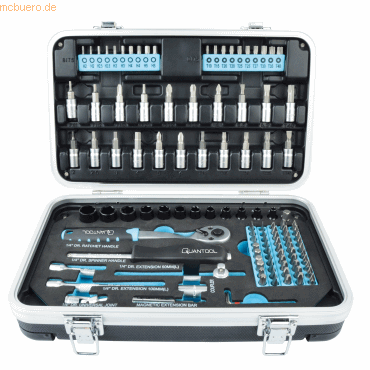 4003315847274 - QUANTOOL Steckschlüssel-Bitsatz Q25003 116tlg 4003315847274 Brüder Mannesmann Werkzeuge GmbH 4003315847274 - QUANTOOL Steckschlüssel-Bitsatz Q25003 116tlg 4003315847274 Brüder Mannesmann Werkzeuge GmbH