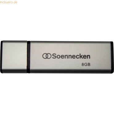4003630000798 - USB-Stick 71616 USB 20 schwarz silber 8 GB 4003630000798 Soennecken 4003630000798 - USB-Stick 71616 USB 20 schwarz silber 8 GB 4003630000798 Soennecken