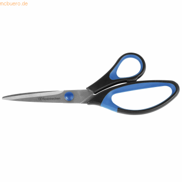 4003630008671 - Universalschere 200mm Rechtshänder Edelstahl blau schwarz Farbe des Griffes blau schwarz - Soennecken 4003630008671 - Universalschere 200mm Rechtshänder Edelstahl blau schwarz Farbe des Griffes blau schwarz - Soennecken