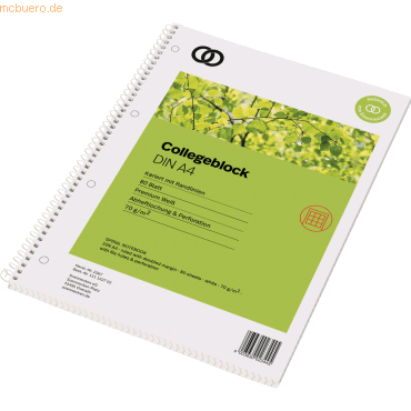 4003630023445 - Collegeblock 2367 oeco Recycling Lineatur 22 liniert mit Rand innen A4 70g grün 80 Blatt 4003630023445 Soennecken 4003630023445 - Collegeblock 2367 oeco Recycling Lineatur 22 liniert mit Rand innen A4 70g grün 80 Blatt 4003630023445 Soennecken