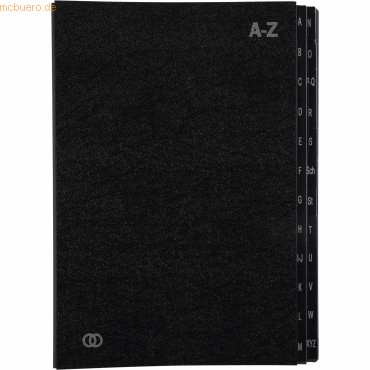 4003630027290 - Pultordner oeco 3424 A-Z 24tlg schwarz 4003630027290 Soenne
