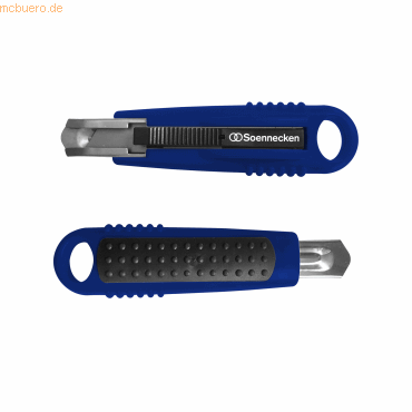 4003630033147 - Sicherheitsmesser 18mm Trapezklinge automatischer Klingenrückzug 4003630033147 Soennecken