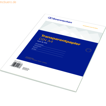 4003630111678 - Transparentpapier 1230 DIN A4 80g 50Blatt 4003630111678 50 Blatt 4003630111678 - Transparentpapier 1230 DIN A4 80g 50Blatt 4003630111678 50 Blatt