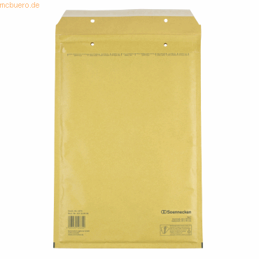 4003630124876 - Luftpolstertaschen F 3 1975 innen 210x335mm haftklebend braun 4003630124876 100 Stück 4003630124876 - Luftpolstertaschen F 3 1975 innen 210x335mm haftklebend braun 4003630124876 100 Stück