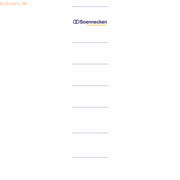 4003630128607 - Ordneretikett 3351 schmal kurz sk weiß 4003630128607 3351 10 Stück 4003630128607 - Ordneretikett 3351 schmal kurz sk weiß 4003630128607 3351 10 Stück