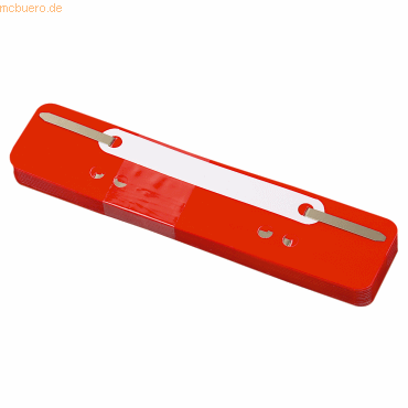 4003630135766 - Heftstreifen kurz 3170 34x150mm Kunststoff mit Kunststoffdeckleiste rot 4003630135766 25 Stück 4003630135766 - Heftstreifen kurz 3170 34x150mm Kunststoff mit Kunststoffdeckleiste rot 4003630135766 25 Stück