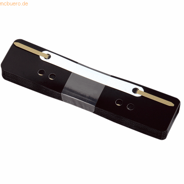 4003630135933 - Heftstreifen kurz 3177 34x150mm Kunststoff mit Kunststoffdeckleiste schwarz 4003630135933 25 Stück 4003630135933 - Heftstreifen kurz 3177 34x150mm Kunststoff mit Kunststoffdeckleiste schwarz 4003630135933 25 Stück