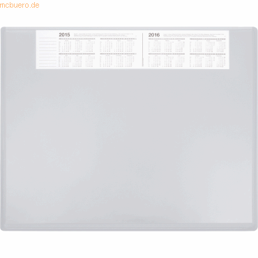4003630137227 - - Schreibunterlage 63 x 50 cm (b x h) mit Folienauflage Kunststoff lichtgrau 4003630137227 - - Schreibunterlage 63 x 50 cm (b x h) mit Folienauflage Kunststoff lichtgrau