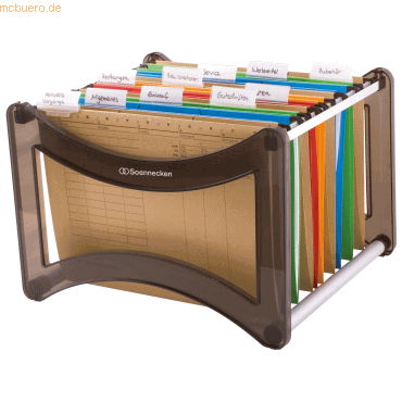 4003630138309 - Hängemappenkorb 2052 schwarz transparent bis 35 Mappen leer stapelbar 4003630138309 - Hängemappenkorb 2052 schwarz transparent bis 35 Mappen leer stapelbar
