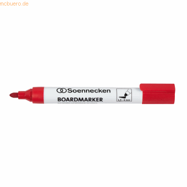 4003630142993 - Boardmarker 3120 rot 15-4mm Rundspitze 4003630142993 Soennecken 4003630142993 - Boardmarker 3120 rot 15-4mm Rundspitze 4003630142993 Soennecken