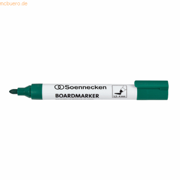 4003630143013 - Boardmarker 3122 grün 15-4mm Rundspitze 4003630143013 Soennecken 4003630143013 - Boardmarker 3122 grün 15-4mm Rundspitze 4003630143013 Soennecken