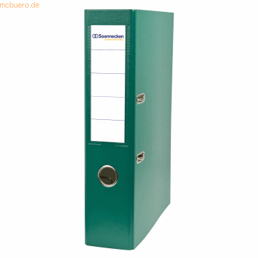 4003630750303 - Ordner 3368 A4 70mm breit PP vollfarbig grün 4003630750303 Soennecken 4003630750303 - Ordner 3368 A4 70mm breit PP vollfarbig grün 4003630750303 Soennecken