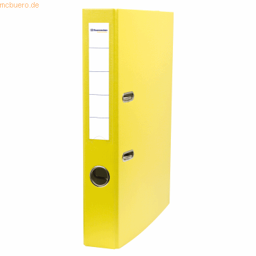 4003630750464 - Ordner 3379 A4 50mm schmal PP vollfarbig gelb 4003630750464 Soennecken