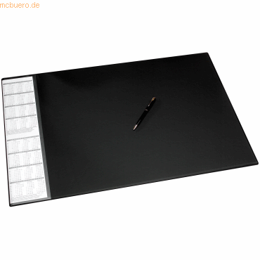 4003630751126 - Schreibunterlage 170215690 mit Kalenderstreifen schwarz 68x44cm Kunststoff 4003630751126 Soennecken