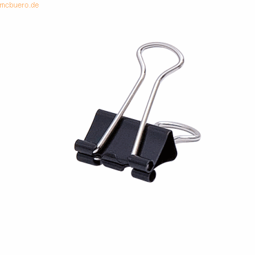 4003630751621 - Foldbackklammern 1563 19mm Metall schwarz 4003630751621 1563 12 Stück 4003630751621 - Foldbackklammern 1563 19mm Metall schwarz 4003630751621 1563 12 Stück