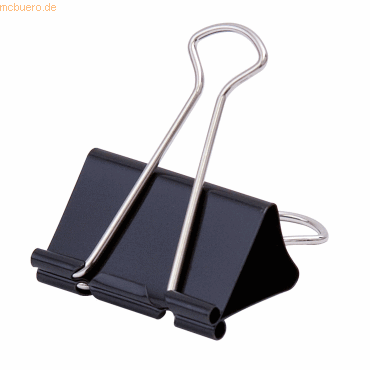 4003630751683 - Foldbackklammern 1564 25mm Metall schwarz 4003630751683 1564 12 Stück