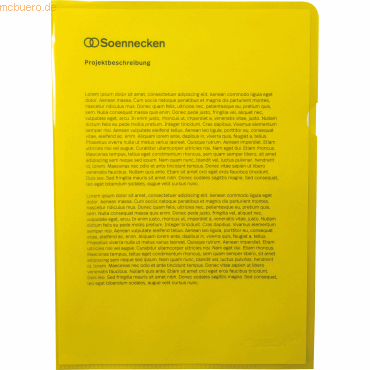4003630753304 - - Sichthülle din A4 015mm oben rechts offen dokumentenecht Polypropylen gelb glatt 50 St Pack 4003630753304 - - Sichthülle din A4 015mm oben rechts offen dokumentenecht Polypropylen gelb glatt 50 St Pack