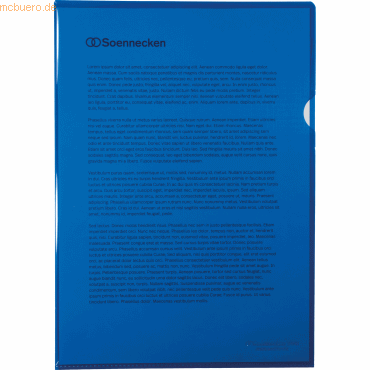 4003630753380 - - Sichthülle din A4 015mm oben rechts offen dokumentenecht Polypropylen blau glatt 50 St Pack 4003630753380 - - Sichthülle din A4 015mm oben rechts offen dokumentenecht Polypropylen blau glatt 50 St Pack