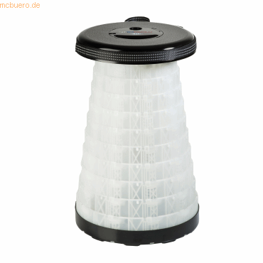 4003801869988 - Teleskophocker WEDO® SITTOGLOW® 3-stufige LED-Funktion 10-stufig höhenverstellbar Trageriemen bis 130 kg IPX4 B 262 x H 70-420 mm schwarz 4003801869988 - Teleskophocker WEDO® SITTOGLOW® 3-stufige LED-Funktion 10-stufig höhenverstellbar Trageriemen bis 130 kg IPX4 B 262 x H 70-420 mm schwarz