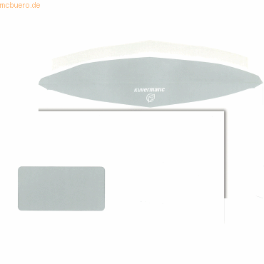 4003928201333 - KUVERMATIC Briefumschlag 30005374 120x235mm mF 80g 4003928201333 1000 Stück 4003928201333 - KUVERMATIC Briefumschlag 30005374 120x235mm mF 80g 4003928201333 1000 Stück
