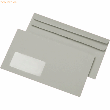 4003928208578 - Briefumschlag 30005430 Kompakt mit Fenster selbstklebend 75g grau 4003928208578 1000 Stück 4003928208578 - Briefumschlag 30005430 Kompakt mit Fenster selbstklebend 75g grau 4003928208578 1000 Stück