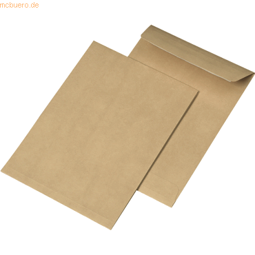 4003928351304 - Faltentaschen 30007433 C5 ohne Fenster 20mm-Falte haftklebend 110g braun 4003928351304 250 Stück 4003928351304 - Faltentaschen 30007433 C5 ohne Fenster 20mm-Falte haftklebend 110g braun 4003928351304 250 Stück