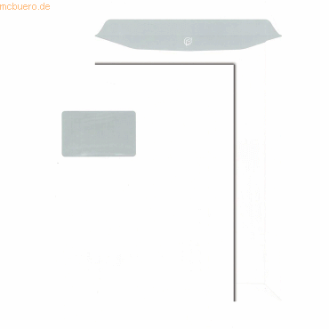 4003928383350 - Versandtaschen C4 mit Fenster selbstklebend 100g weiß 4003928383350 250 Stück 4003928383350 - Versandtaschen C4 mit Fenster selbstklebend 100g weiß 4003928383350 250 Stück
