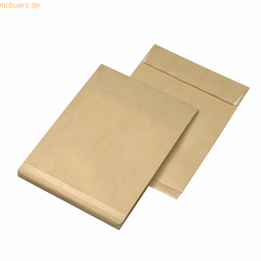 4003928387297 - Faltentaschen 387297 C4 ohne Fenster 20mm-Falte haftklebend 120g braun 4003928387297 250 Stück 4003928387297 - Faltentaschen 387297 C4 ohne Fenster 20mm-Falte haftklebend 120g braun 4003928387297 250 Stück