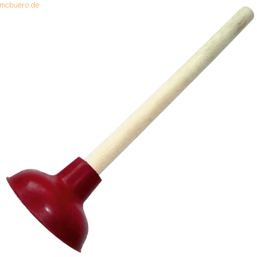 4003969001473 - Saugglocke Holz Gummi rot 4003969001473 Soennecken