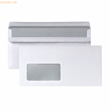 4003969003958 - Briefumschlag 327234101 Din Lang mit Fenster selbstklebend 75g weiß 4003969003958 1000 Stück
