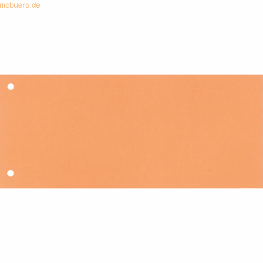 4003969018518 - Trennstreifen 121220620 orange 160g gelocht 24x105cm  4003969018518 100 Stück