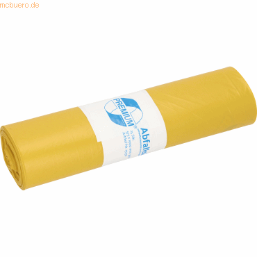 4003969031876 - Müllsack Standard 575 x 100 cm (B x H) Polyethylen gelb 4003969031876 25 Stück