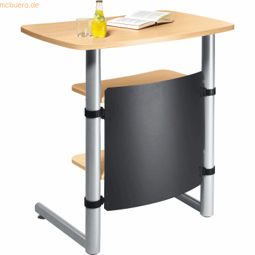4003969046795 - Stehpult MULTI M höhenverstellbar 95x120cm (H) rechteckig buche silber 4003969046795 Soennecken 4003969046795 - Stehpult MULTI M höhenverstellbar 95x120cm (H) rechteckig buche silber 4003969046795 Soennecken