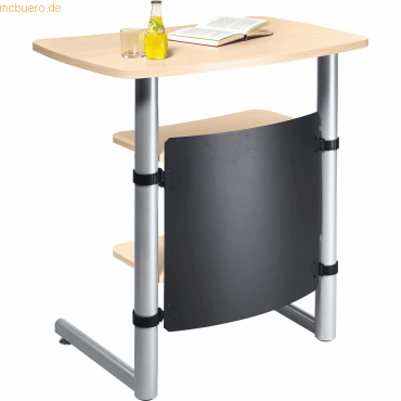 4003969046887 - Stehpult MULTI M höhenverstellbar 95x120cm (H) rechteckig ahorn silber 4003969046887 Soennecken 4003969046887 - Stehpult MULTI M höhenverstellbar 95x120cm (H) rechteckig ahorn silber 4003969046887 Soennecken