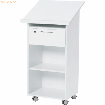 4003969047037 - Stehpult Laudatus 600x1200x525mm Schub weiß 4003969047037 Soennecken 4003969047037 - Stehpult Laudatus 600x1200x525mm Schub weiß 4003969047037 Soennecken