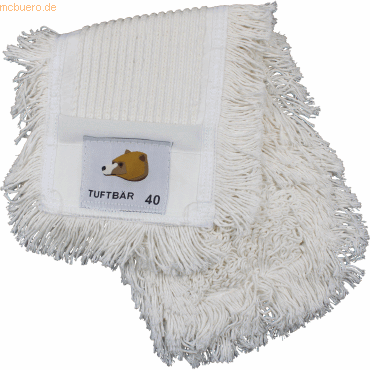 4003969047204 - Wischmopp Tuftbär 50 % Baumwolle 50 % Polyester weiß 4003969047204 Soennecken