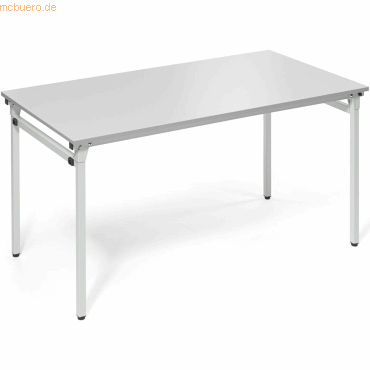4003969056640 - Klapptisch 810011080 72cm (H) 140x70cm (BxT) rechteckig lichtgrau lichtgrau 4003969056640 Soennecken 4003969056640 - Klapptisch 810011080 72cm (H) 140x70cm (BxT) rechteckig lichtgrau lichtgrau 4003969056640 Soennecken
