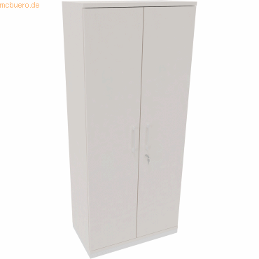 4003969061699 - Flügeltürenschrank 5OH B800xT442xH1869 ws Weiß 4003969061699 Soennecken