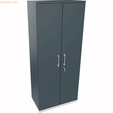 4003969061798 - Flügeltürenschrank 5OH B800xT442xH1869 ws Lavagrau 4003969061798 Soennecken 4003969061798 - Flügeltürenschrank 5OH B800xT442xH1869 ws Lavagrau 4003969061798 Soennecken
