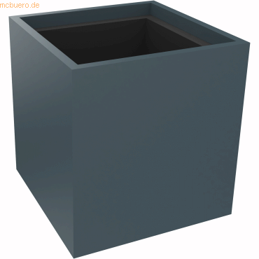 4003969062276 - Pflanzgefäß 1er niedrig B380xT380H400mm Lavagrau 4003969062276 Soennecken
