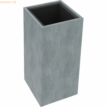 4003969062399 - Pflanzgefäß 1er hoch B380xT380H800mm Beton 4003969062399 Soennecken 4003969062399 - Pflanzgefäß 1er hoch B380xT380H800mm Beton 4003969062399 Soennecken