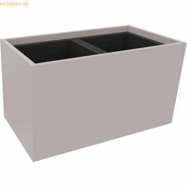 4003969062511 - Pflanzgefäß 2er niedrig B721xT380H400mm Lichtgrau 4003969062511 Soennecken 4003969062511 - Pflanzgefäß 2er niedrig B721xT380H400mm Lichtgrau 4003969062511 Soennecken