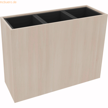 4003969062535 - Pflanzgefäß 3er hoch B1062xT380H800mm Akazie 4003969062535 Soennecken 4003969062535 - Pflanzgefäß 3er hoch B1062xT380H800mm Akazie 4003969062535 Soennecken
