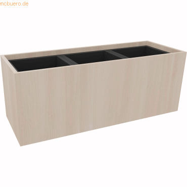 4003969062566 - Pflanzgefäß 3er niedrig B1062xT380H400mm Akazie 4003969062566 Soennecken 4003969062566 - Pflanzgefäß 3er niedrig B1062xT380H400mm Akazie 4003969062566 Soennecken