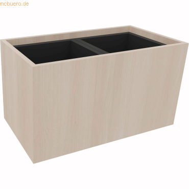 4003969062627 - Pflanzgefäß 2er niedrig B721xT380H400mm Akazie 4003969062627 Soennecken 4003969062627 - Pflanzgefäß 2er niedrig B721xT380H400mm Akazie 4003969062627 Soennecken
