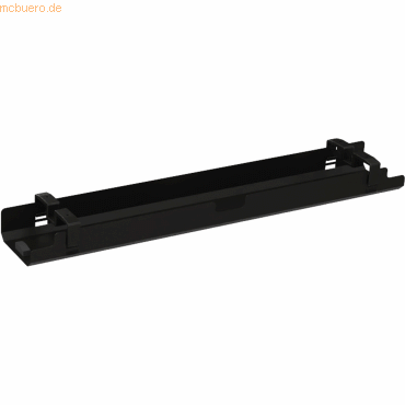 4003969062849 - Kabelkanal horizontal beidseitig abklappbar für Tische B1400mm sw 4003969062849 Soennecken