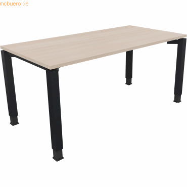 4003969063372 - Schreibtisch All in One 810013172 höhenverstellbar 68-82cm (H) rechteckig akazie hell anthrazit metallic 4003969063372 Soen 4003969063372 - Schreibtisch All in One 810013172 höhenverstellbar 68-82cm (H) rechteckig akazie hell anthrazit metallic 4003969063372 Soen